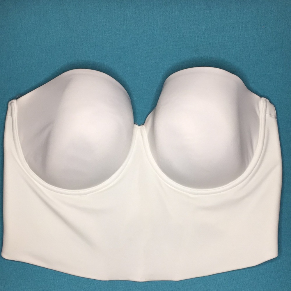 Cacique Long Line Bra 42DD, bustier style